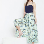 Layered Drama Pant & Maxi Skirt